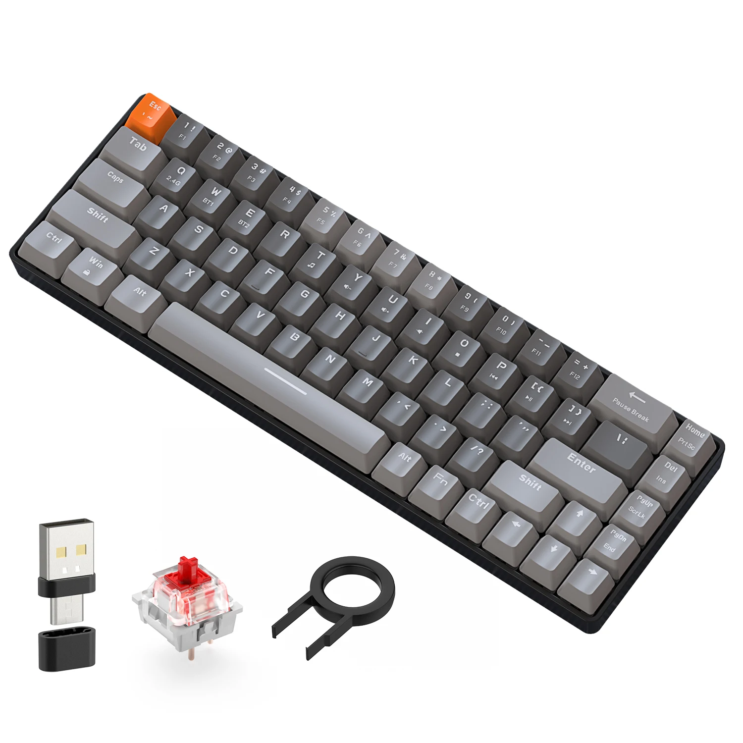Grey Red Switch