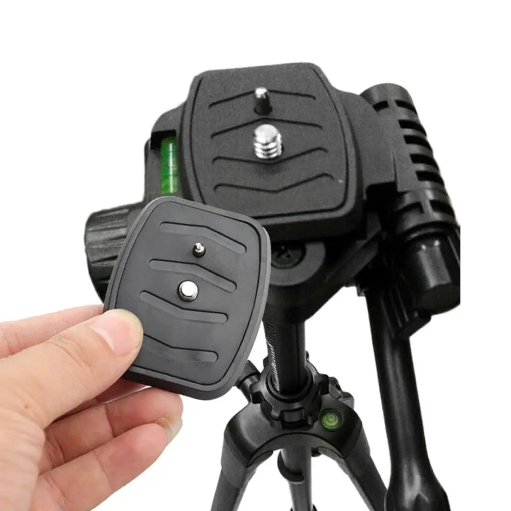 Quick Release Tripod Plate with 1/4 Screw Adapter