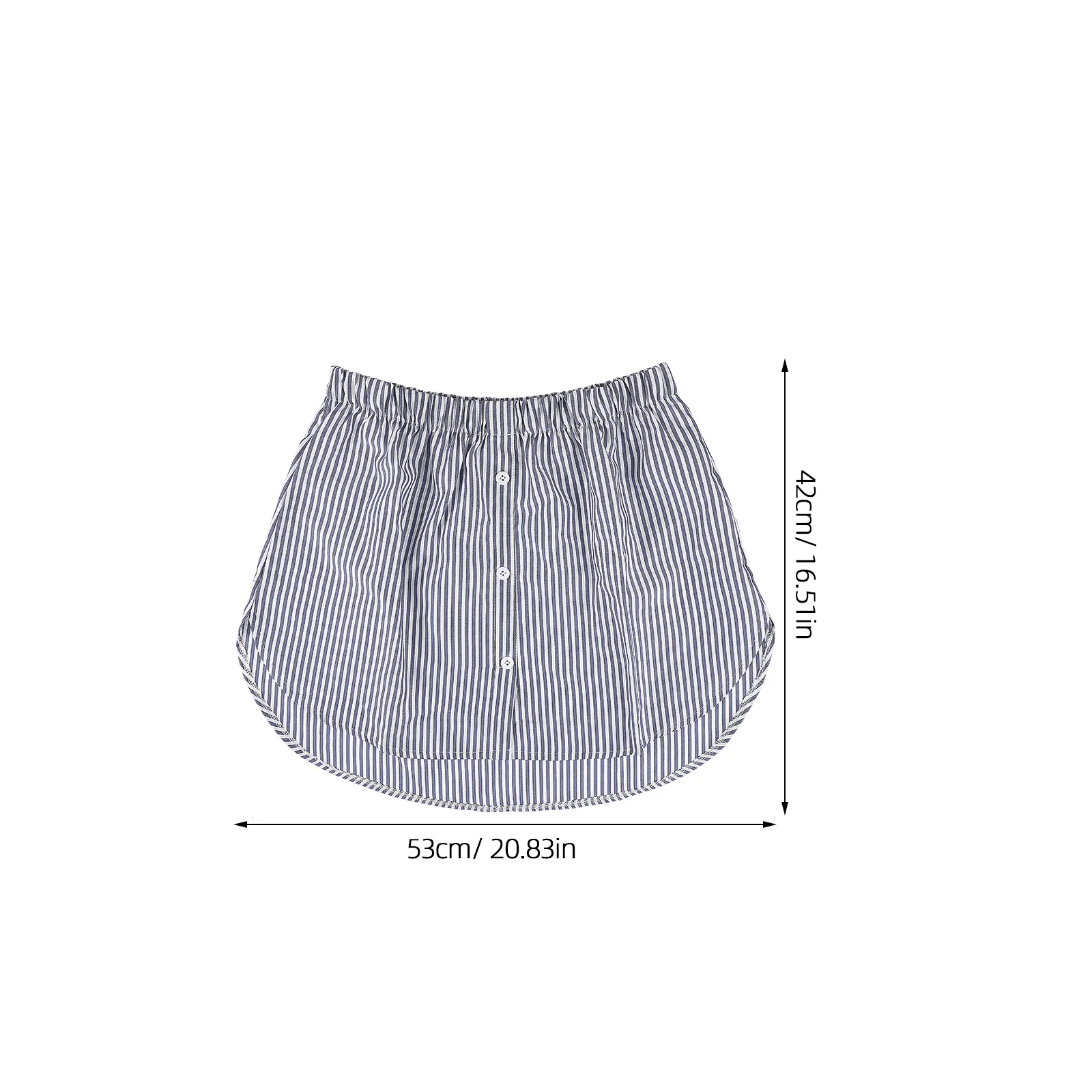 2 Pcs Hem Skirt for Women Lace Gloves Fake Hemline Short Spring Dresses Shirts Formal Wear Women's