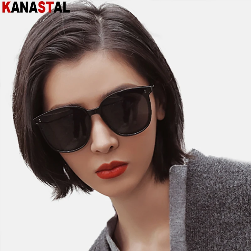 

Women's Polarized Sunglasses UV400 Anti Glare Fashion Sun Glasses Male Round Eyeglasses Frame Driving Outdoors Cycling Eyewear