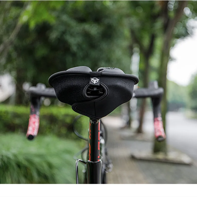 Comfortable Breathable Waterproof MTB Bike Seat Saddle Massage Protective Rain Cover Guard Outdoor Cycling Accessories