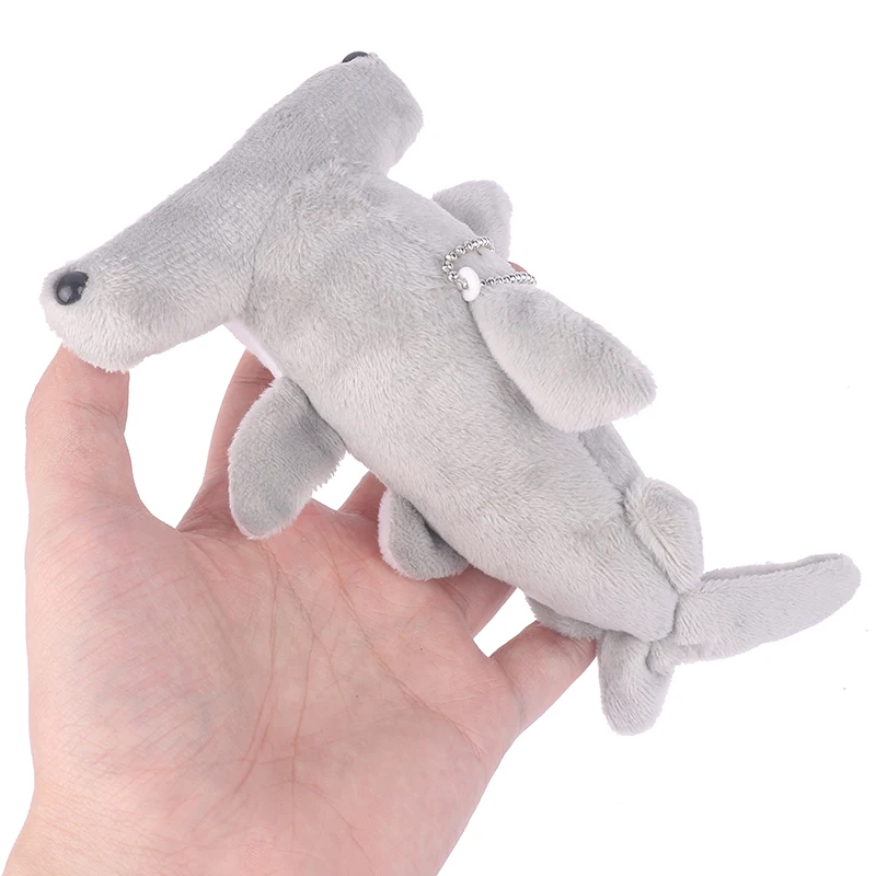 LLavero de peluche de tiburón Hammerhead para niños, llavero de Animal de peluche suave, regalo de muñeca para niños, 18cm/20cm, 1 unidad