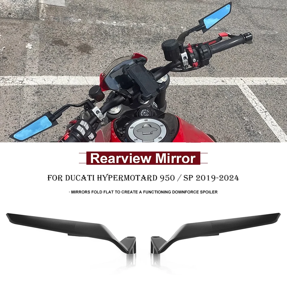 Ducati Hypermotard950 ミラー 右 新品