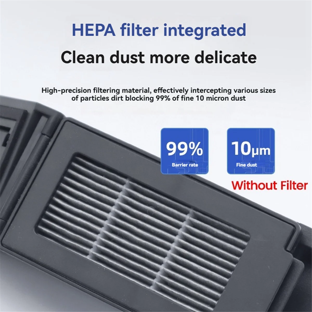 FZFZ Dust Box for T50 PRO Robot Vacuum Cleaner Accessories Replacement Parts Trash Dust Box