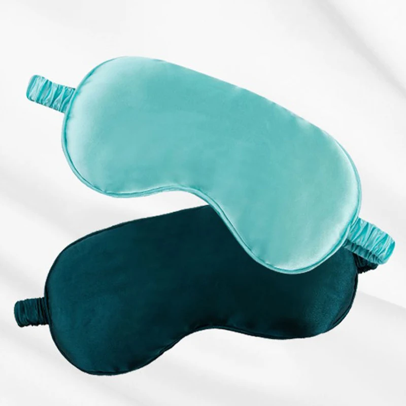 1set Eye Mask For Sleeping Cover With Elastic Strap Effective Shading Blindfold For Women Men Travel Eyepatch Relax Eyeshade 5