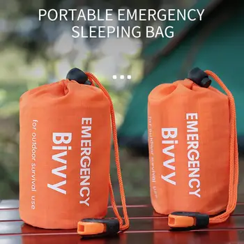 Outdoor Reusable Waterproof Emergency Survival Sleeping Bag Set 1