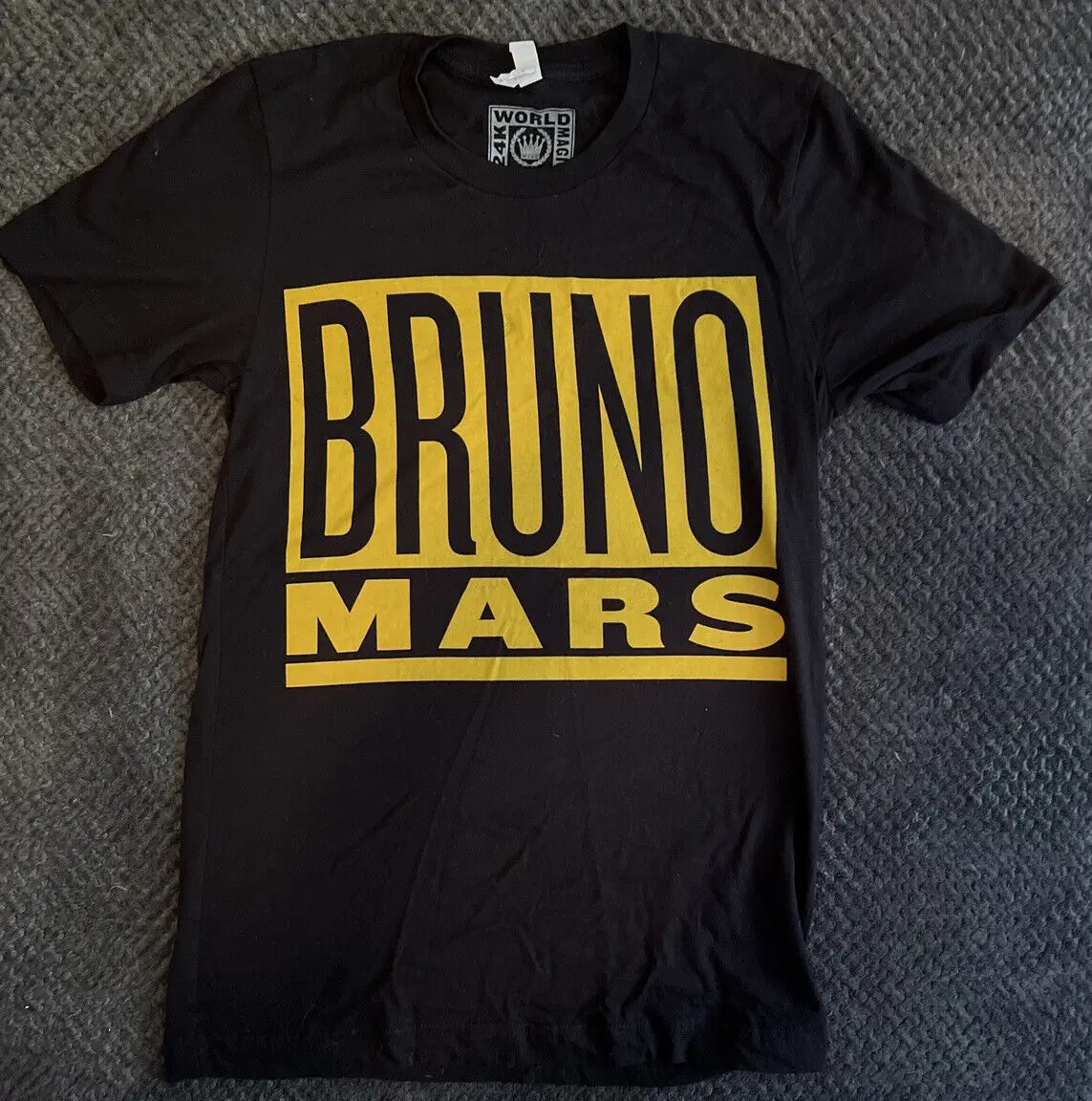 Bruno Mars 24K Magic World La Tua Maglietta Da Concerto Taglia S 2017