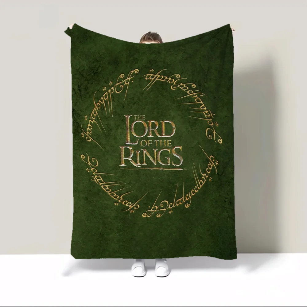 The Lord of the Rings Soft Blanket King Size Hairy Blankets for Bed Throw Luxury Bedding Home and Decoration Fluffy Plaid Knee & 4