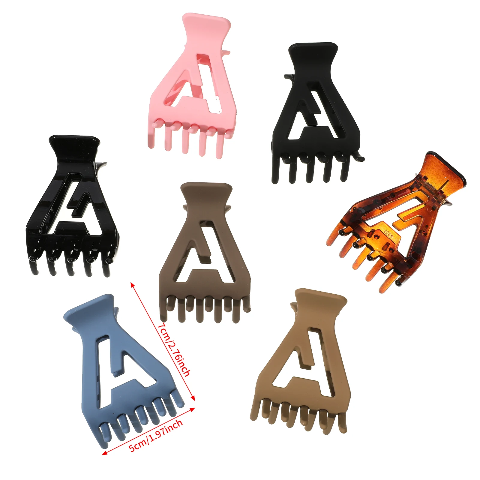Korean Hollow Hairpin Hair Claw New For Thick Hair Fashion Ladies Headwear Hair Clip Claw Crabs Festival Gift Ponytail Hairpin