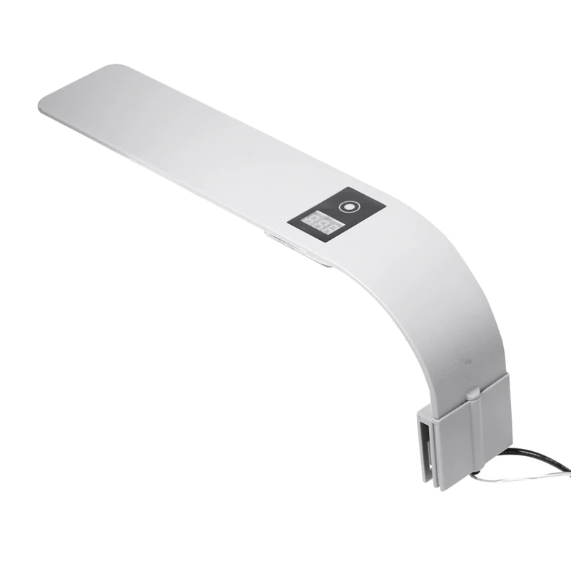 

X9 Slim Aquarium Light LED Waterproof Fish Tank Clip Lamp Decoration Lighting Light Temperature Display EU Plug
