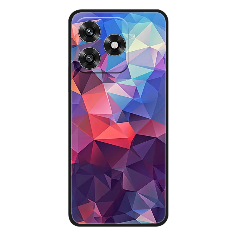 Premium Silicone Soft TPU Back Cover with Camera Protection Bumper