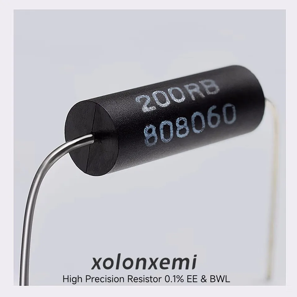 2Pcs EE BWL High Precision Resistor 0.1% Low Temperature Coefficient Drift Sampling Non-inductive 0.25W 0.5W 1W 2W 0.01R to 10MR metal film resistor metal film resistors