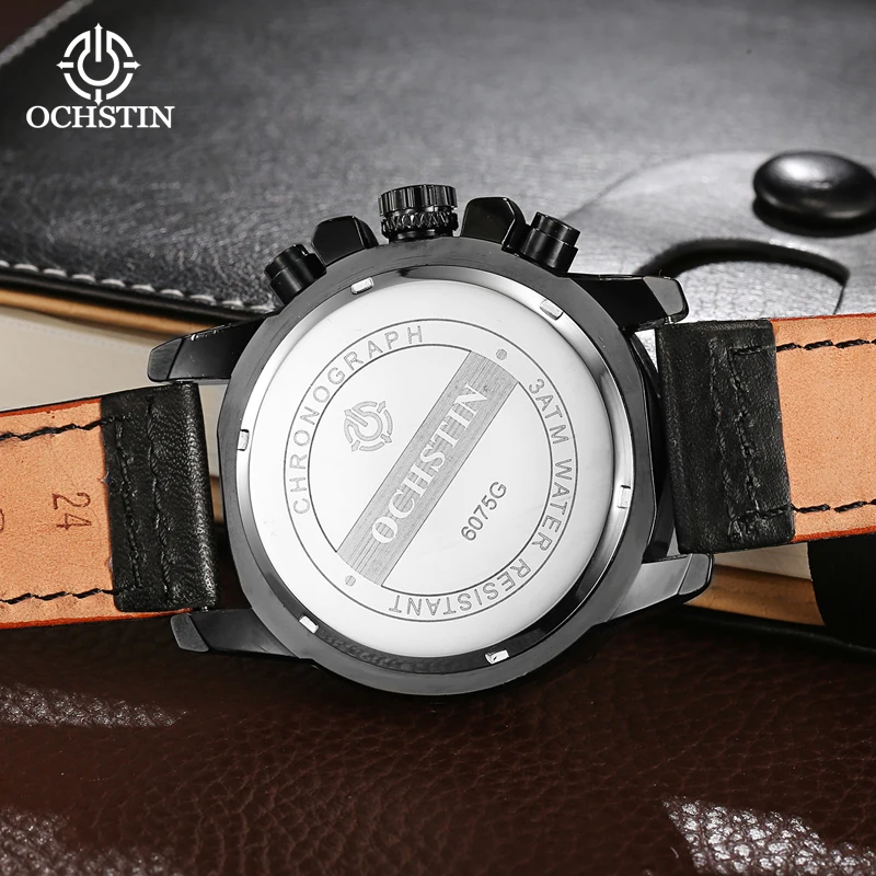 OCHSTIN Fashion Date Quartz Watches Top Brand Luxury Male Clock Chronograph Sport Mens Wrist Watch Luxury Relogio Masculino
