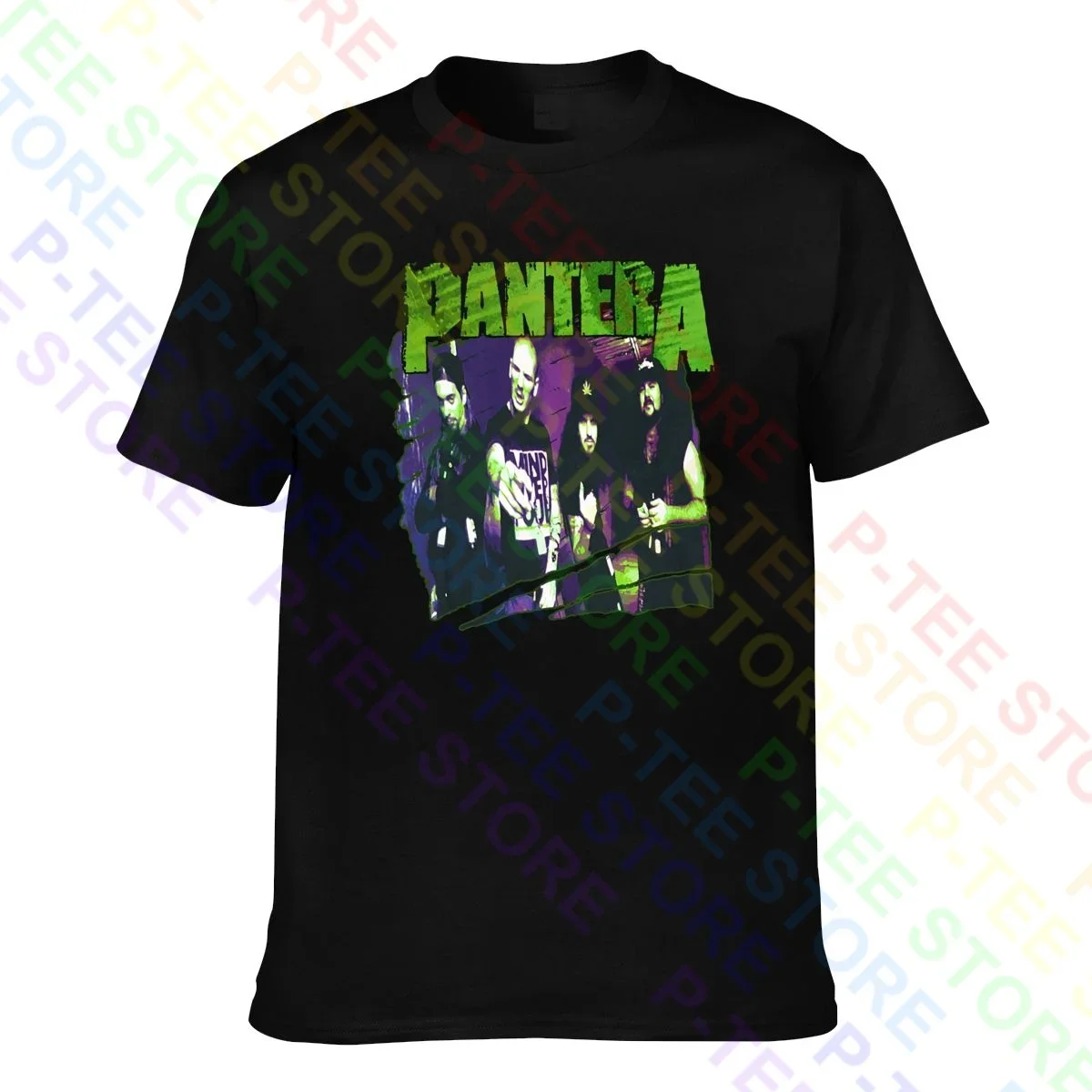 Pantera Vintage Metal Band Dimebag Darrell Cowboys T-Shirt T-Shirt Regalo Trendy Hip Hop All-Match