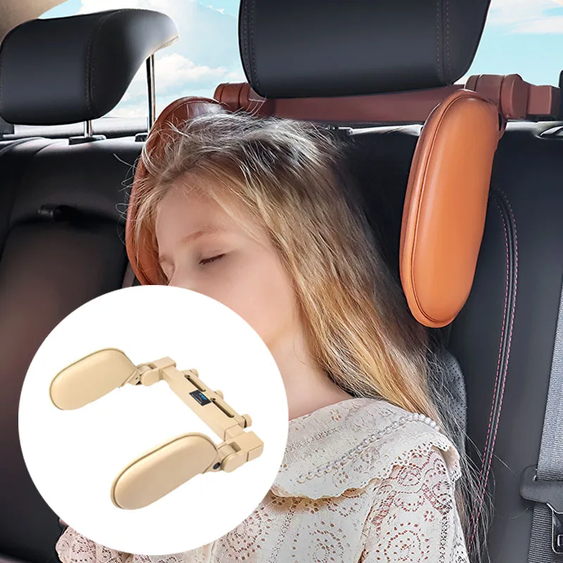 

Rear Seats Side Leaning Pillows Fashionabl Car Side sleeping Headrests Neck Protection Pillows Car Mounted Sleeping Devices