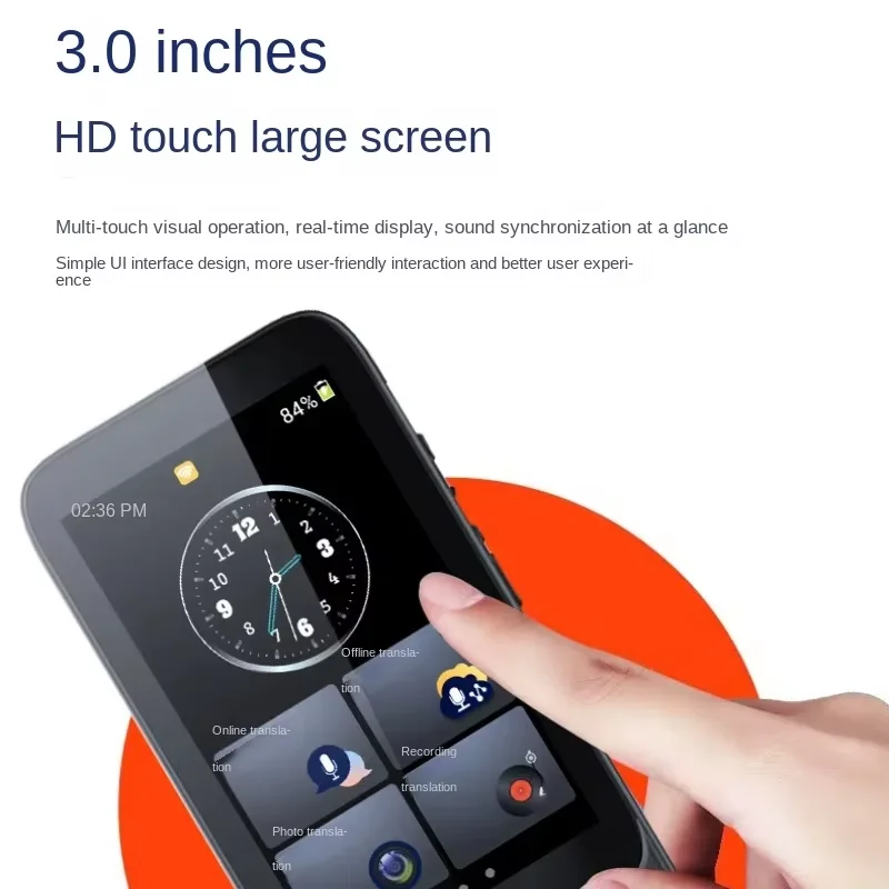 S10 Instant Voice Translator Portable 138 Language Smart Translator Supports Voice Recording Photo Offline Translation