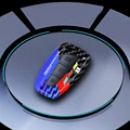 3 btn carbon blue