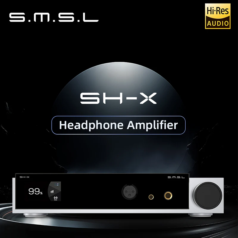 Smsl SH-Xハイ出力パワーヘッドフォンアンプ、Hi-Fiバランス