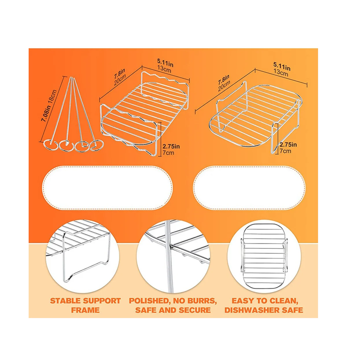 acessorios cozinhar grill racks para ninja instant vortex philips 01