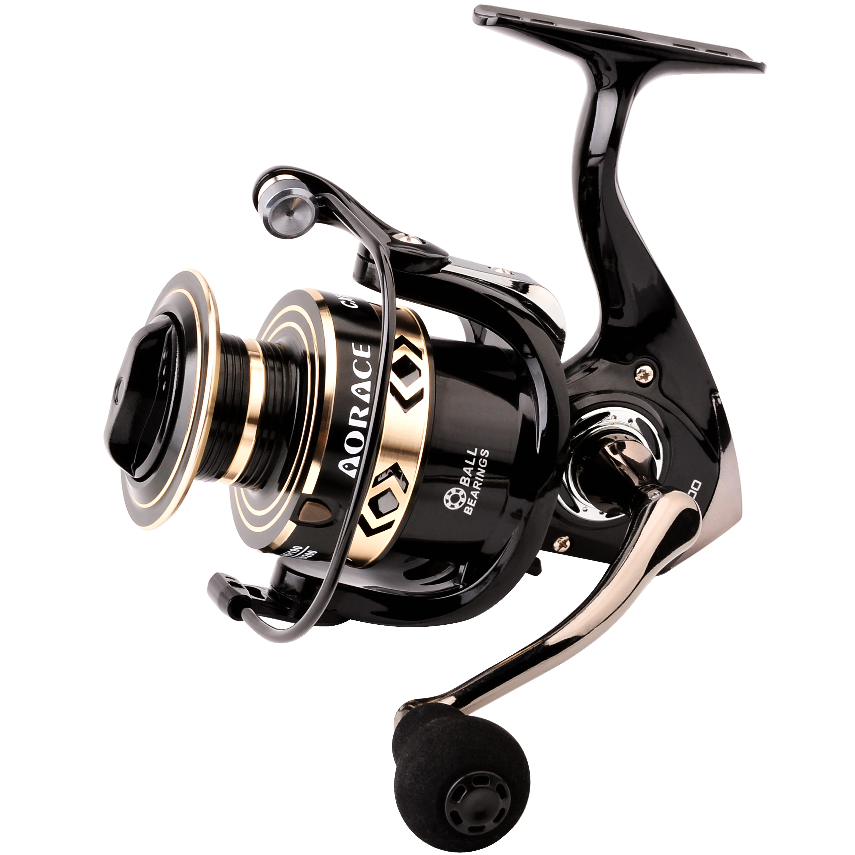 Fishing Reel Metal Spool 1000-6000 Max Drag 10kg Ball Grip Spinning Reel  Saltwater Fresh for Carp Reel Fishing - AliExpress