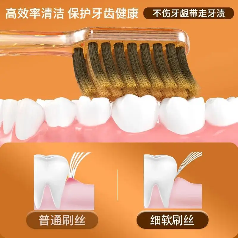 새로운 고급 선물 상자 세트 젤리 칫솔 성인용 부드러운 칫솔모 학생 커플 가족 남성 여성 전용 가정용 청소용품