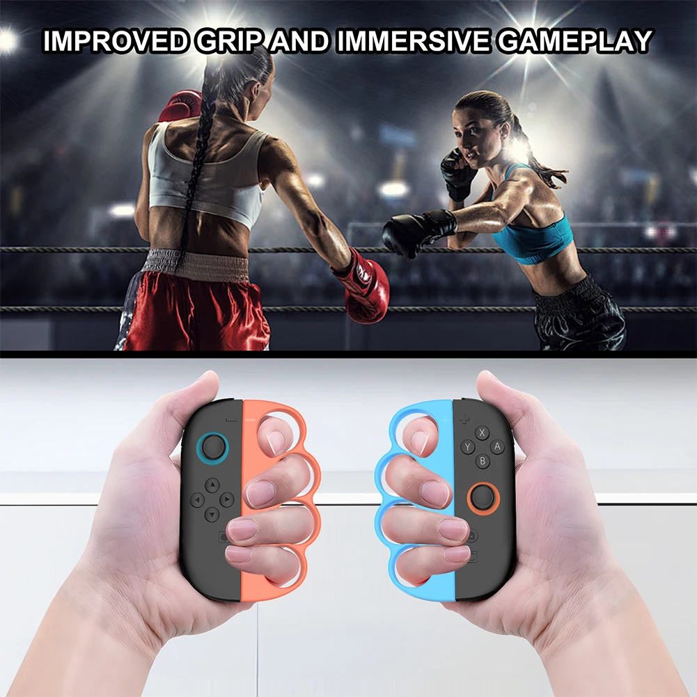 JYS-NS2298 Small Handle Left and Right Boxing Hand Grips Comfortable Gamepad Holder for Switch 2 Joy-Con Controller Accessories