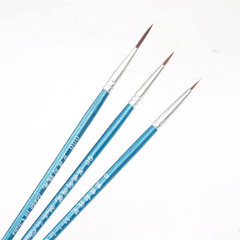 Fine Thin Hook Line Pen Drawing Art Pen Paint Nylon Brush 5Pcs/Set paint brushes watercolor brush pens calligraphy brushes stamp brush kits