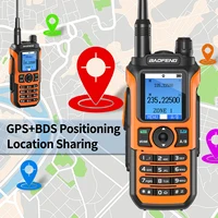 Baofeng UV-21 GPS Walkie Talkie 10W Full Band AM FM 999CH Long Range Waterproof Type-C Two Way Ham Radio Upgraded UV-17 PRO GPS 2