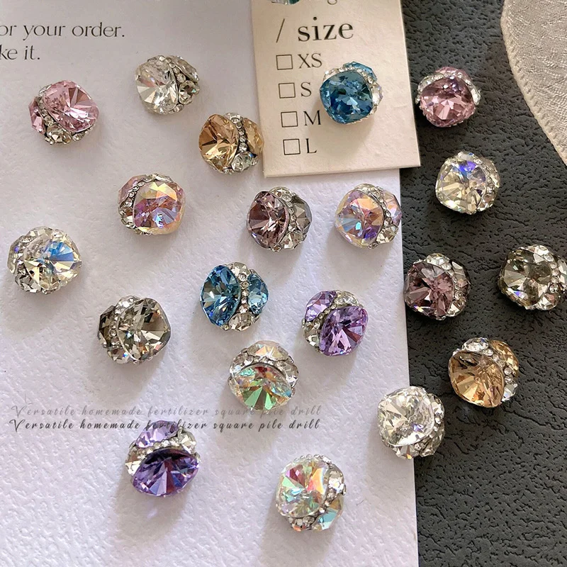 

Гламурное украшение для ногтей, сверло, стойкое натуральное стекло, популярное украшение для ногтевого дизайна, натуральное украшение для ногтей