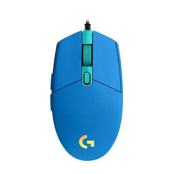Logitech G102 Mouse USB Wired Gaming Mouse 8000 DPI Rainbow Optical Effect Screen For PC/Mac Computer and Laptop 10