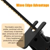 Reciprocating Saw Adapter Electric Drill Conversion Modified Chainsaw Power Tool Wood Cutter Machine Attachment with Blades 5