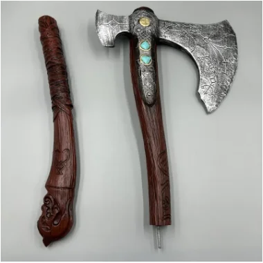 92cm God of War Leviathan Axe Weapon Model PU Material Detachable Kratos Sword Samurai Collection Weapons Anime Game Gift Toy 2