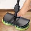 1 Set Rechargeable Cordless Rotary Electric Mop Floor Home Cleaner Wireless Scrubber Polisher 360 Spin Household Cleaning Tools 1