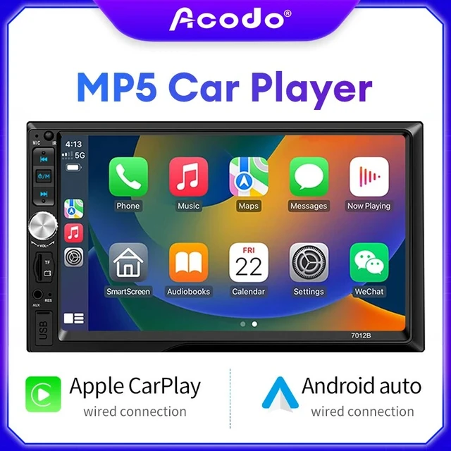 2 Din Android Car Radio Stereo GPS DVD Central Automotive Multimedia Player  Autoradio Carplay Android Auto Bluetooth Audio - AliExpress