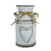 Home Plants Flowers Branch Potted Retro Shabby Chic Flower Jug Holder Metal Flower Arrangements Home Decoration 5