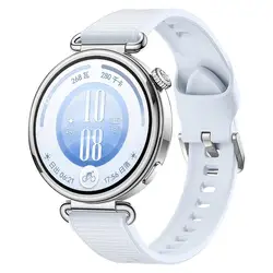 Sport Silicone Bracelet in 18mm Size - Premium Watch Strap Replacement for HUAWEI GT 5 Pro 42mm (Light Blue)