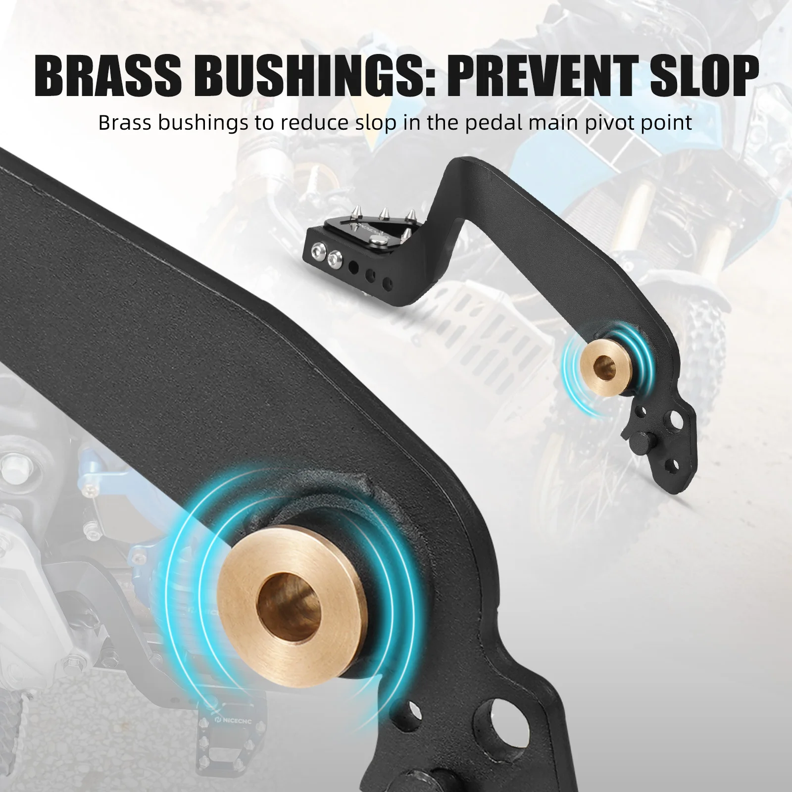 Hinten Bremshebel Pedal Schalthebel Schalthebel Für Yamaha Tenere 700 2019-2024 Tenere 700 Rally Edition Tenere 700/XTZ700 – Detail 5