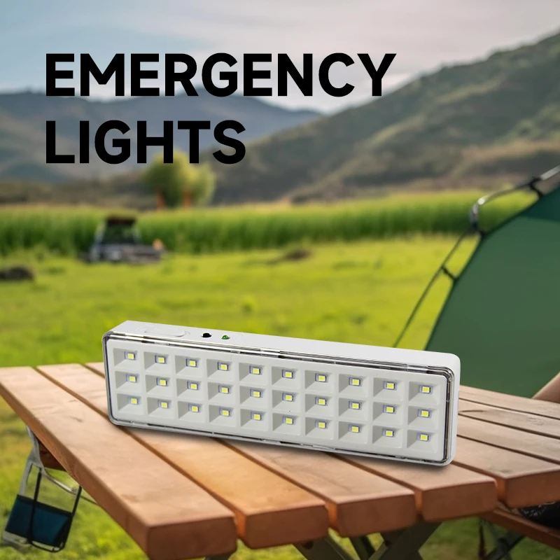 Handheld Emergency Light LED Fire Fighting Lights Power Failure Emergency Lamps Wall Mounted Bulbs Indoor Diammable Lighting Emergency Light Emergency Light Bulb