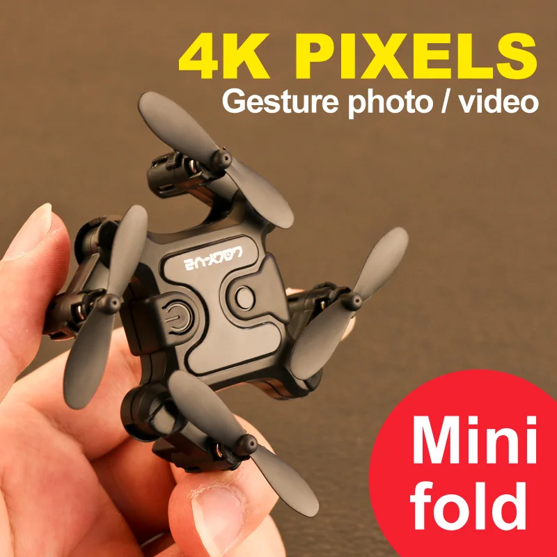 4DRC V2 Mini Drone 4K HD Camera WiFi FPV Air Pressure Altitude Hold RC Foldable Quadcopter RC Dron Gift Toys 2