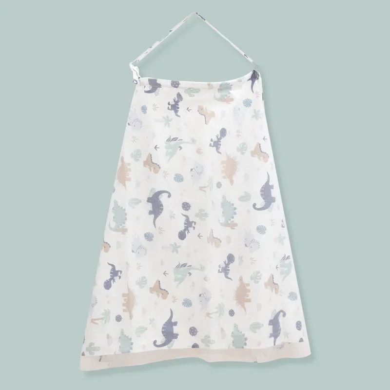 Breastfeeding Scarf Cotton Feeding Towel Outing Spring Summer Autumn Milk Covering Shield against Light Cross-Border