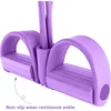 4/6-Tube Tensioner Multi-Functional Household Fitness Yoga Abdominal Strengthening Elastic Band Tension Rope Sit-Up Assistive 4
