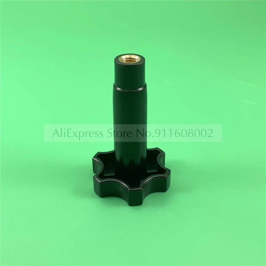 Description Picture 6 of item1 Piece Long Black Screw Nut Gear Shaped Knob Clamping Nut New Part Soft Serve Machines Ice-Cream Makers Replacement M8/M10