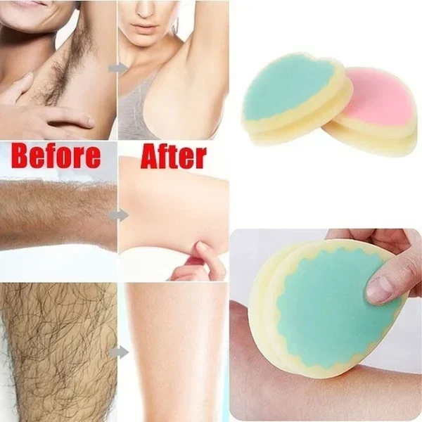 Hair Removal Sponge Painless Effective Epilator Facial Body Remover Tool