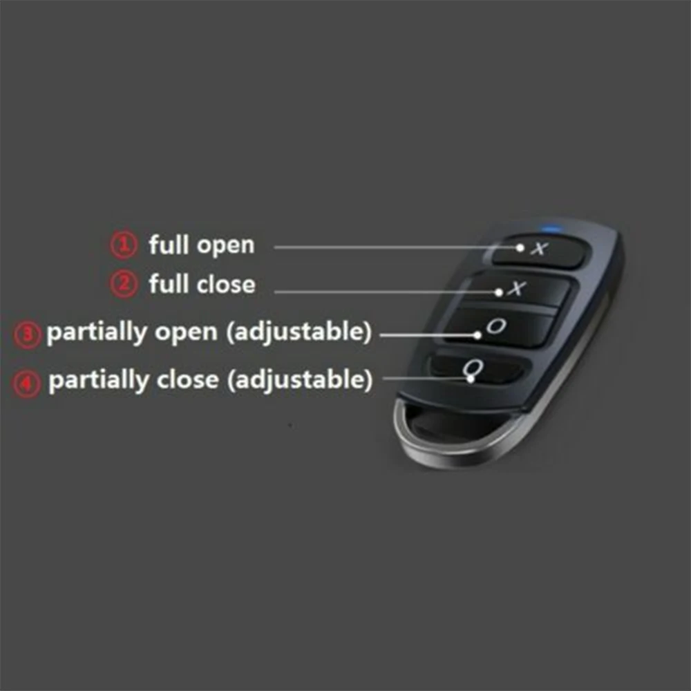 Exhaust Valve Muffler Cutout Kit Electric Exhaust Cutout Pipe Valve Set Automobile Wireless Remote Control System
