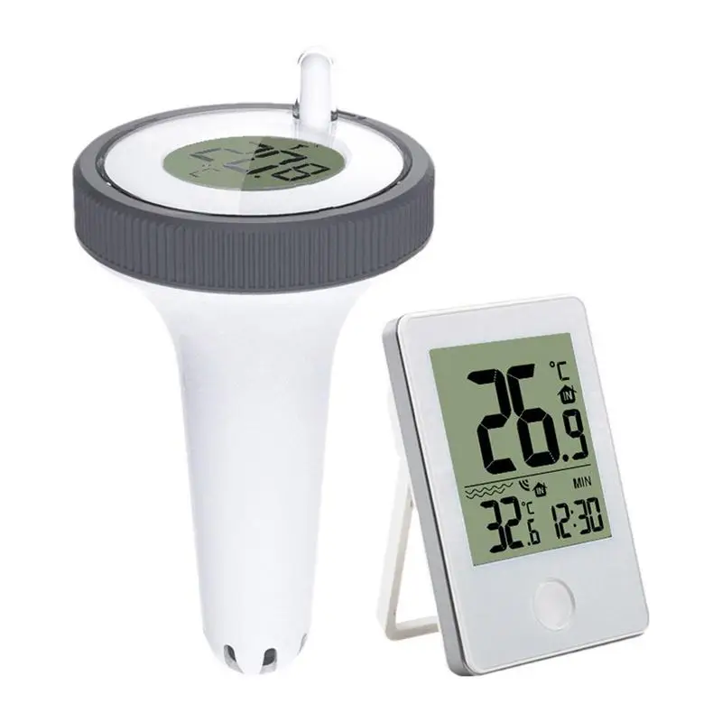 

Floating Water Thermometers Remote Temperature Gauge Floating Waterproof Easy Read Highly Precise For Swimming Pool Hot Tubs