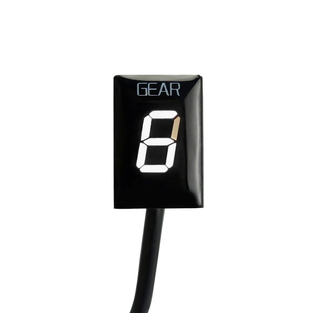 Motorcycle LED Gear Indicator Speed Display Meter