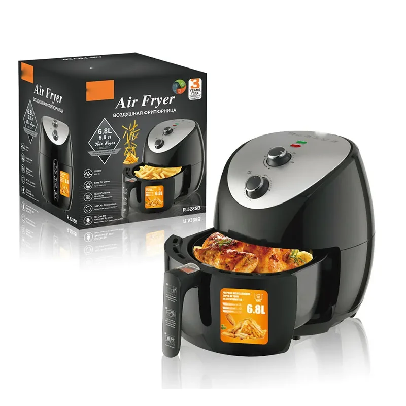 European-standard Air Fryer Household Large-capacity Fume-free French Fries Electromechanical Oven Intelligent 4