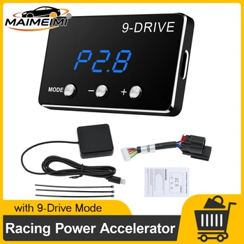 Controller di Risposta dell'Acceleratore per Auto, Plug & Play, Booster Digitale per Pedale, Potenziatore di Accelerazione con 9 Modalità di Guida