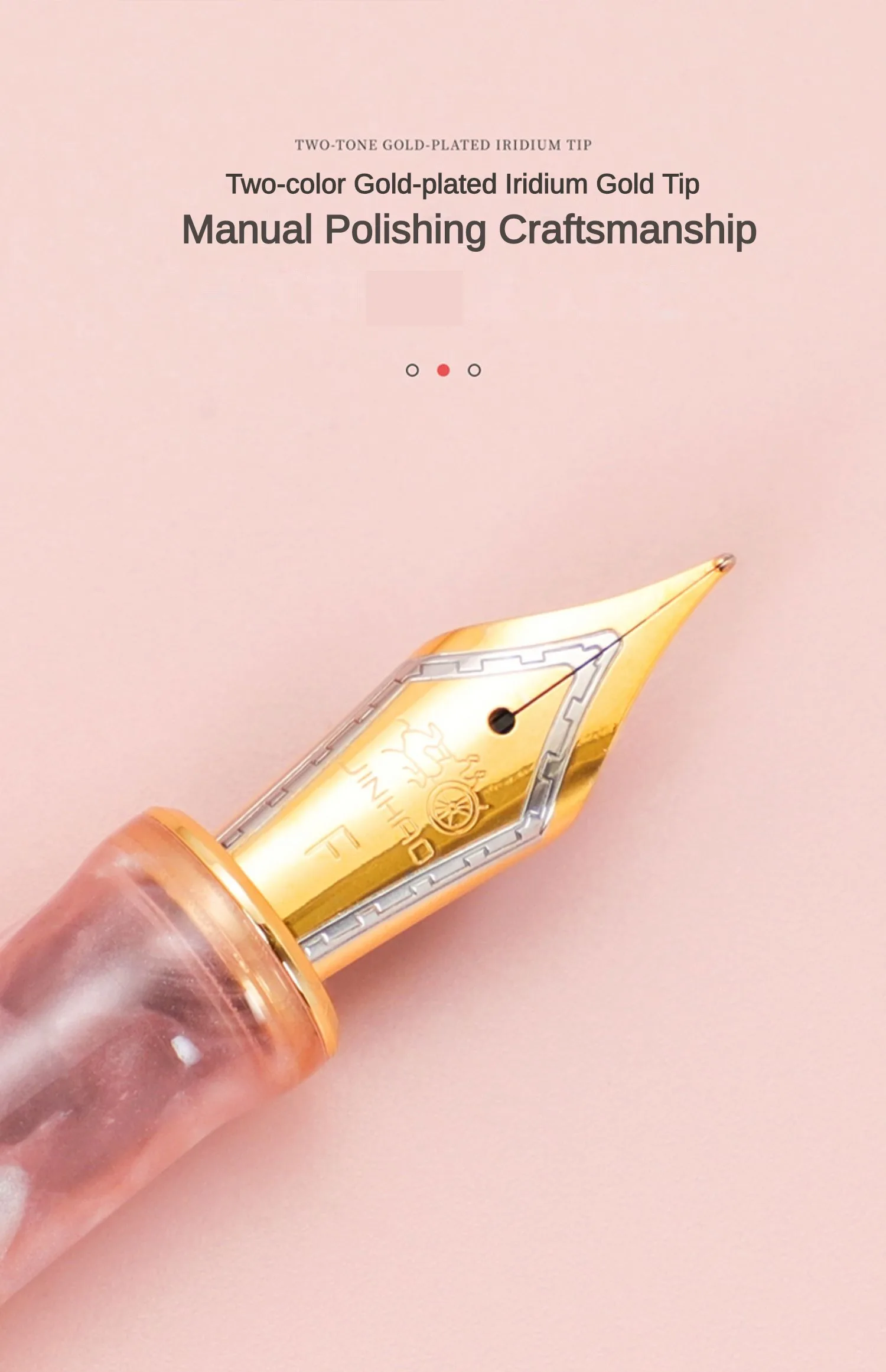Jinhao 100 centennial vulpen 18kgp punt hars zakelijk cadeau_voghion.com