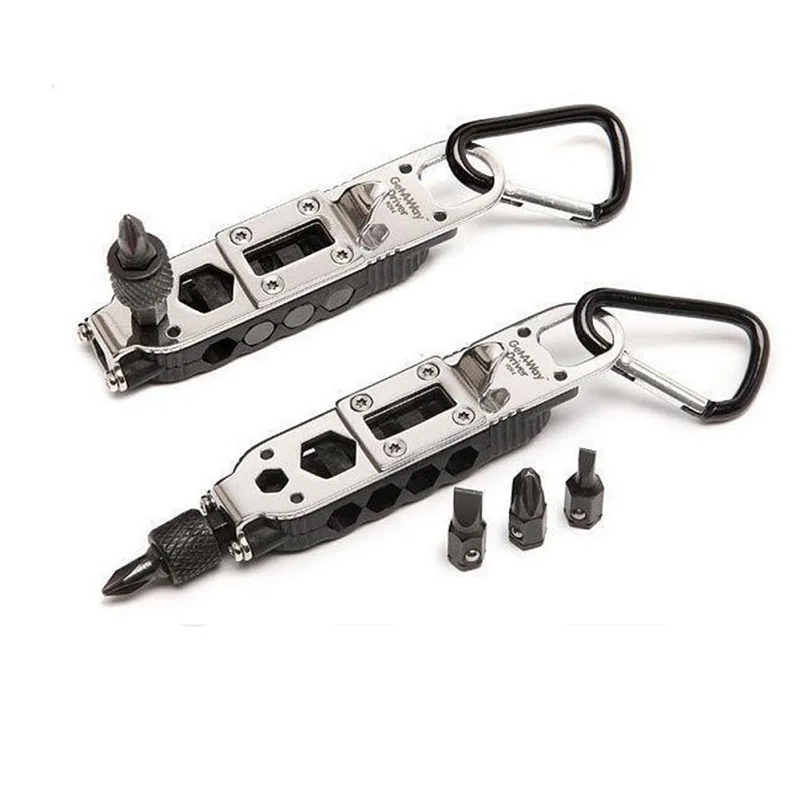 

Multifunctional Mini Screwdriver Outdoor EDC Keychain Shape Screwdrivers Portable Steel Repair Tool